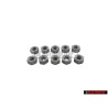 10x Original VW Hexagon Nut M6 - N 01100636