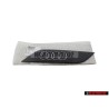 Original Audi R8 Rings Engine Cover Badge Emblem Black Chrome Right - 07L133622A