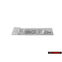 Original Audi 30 FSI Rear Boot Badge Emblem Chrome - 4G0853744 2ZZ