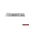 Original Audi 30 FSI Rear Boot Badge Emblem Chrome - 4G0853744 2ZZ