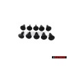 10x Original VW Tailgate Cover Inner Panel Trim Retainer Clip - 801867299 01C