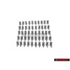 50x Original VW Clip - N 0143893