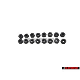 16x Original VW Hexagon Nut - 043101457