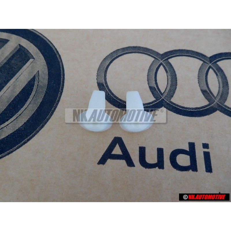 2x Original VW License Number Plate Bolt Expanding Nut Grommet - 321813998A
