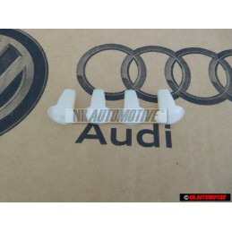 4x Original VW License Number Plate Bolt Expanding Nut Grommet - 321813998A