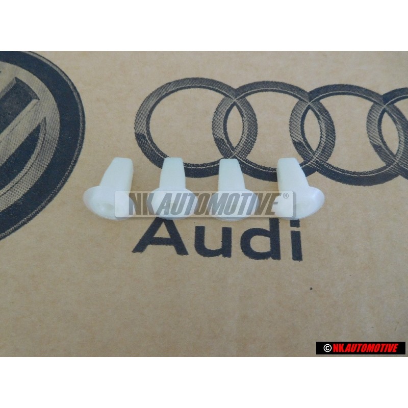 4x Original VW License Number Plate Bolt Expanding Nut Grommet - 321813998A