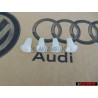 4x Original VW License Number Plate Bolt Expanding Nut Grommet - 321813998A