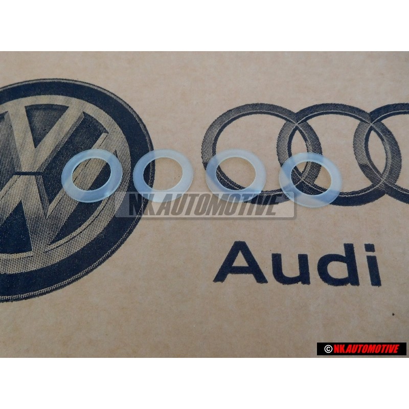4x Original VW Washer - 211857771