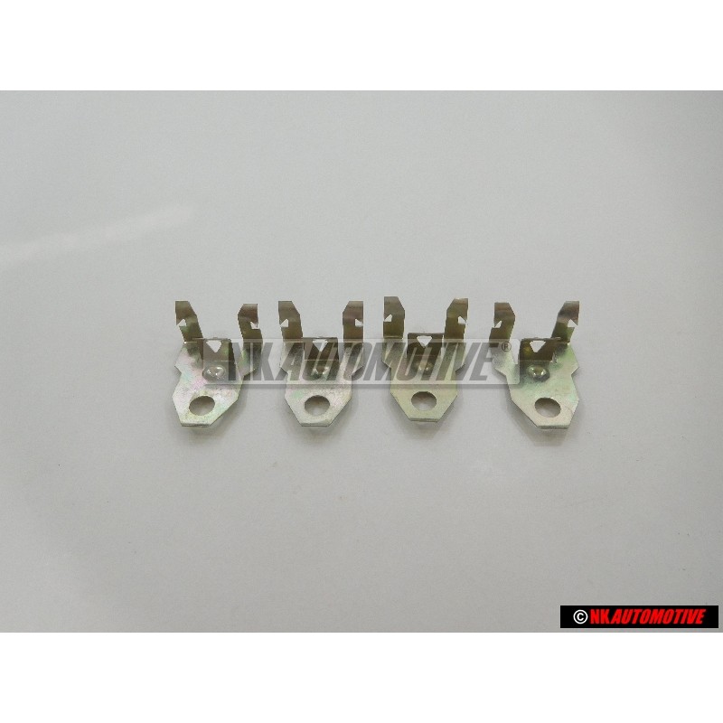 4x Original VW Door Panel Top Metal Retaining Clip - 191867300B