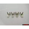 4x Original VW Door Panel Top Metal Retaining Clip - 191867300B
