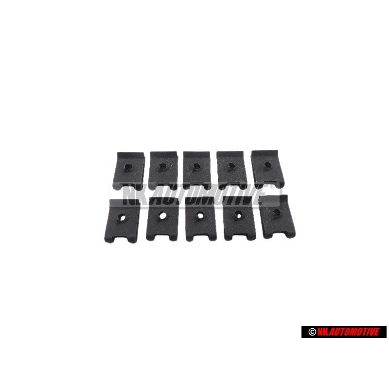 10x Original VW Speed Nut - N 0154551