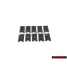 10x Original VW Speed Nut - N 0154551