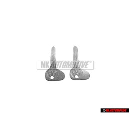 2x Original VW Blank Key Profile R - 111837219A S93