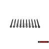 10x Original VW Rear Axle Spindle Nut Retainer Lock Ring Split Pin - N 0125361