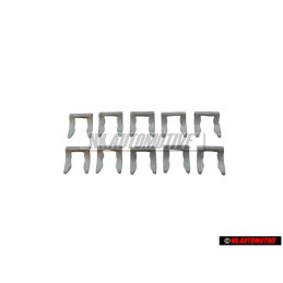 10x Original VW Hose Bracket - 191611715