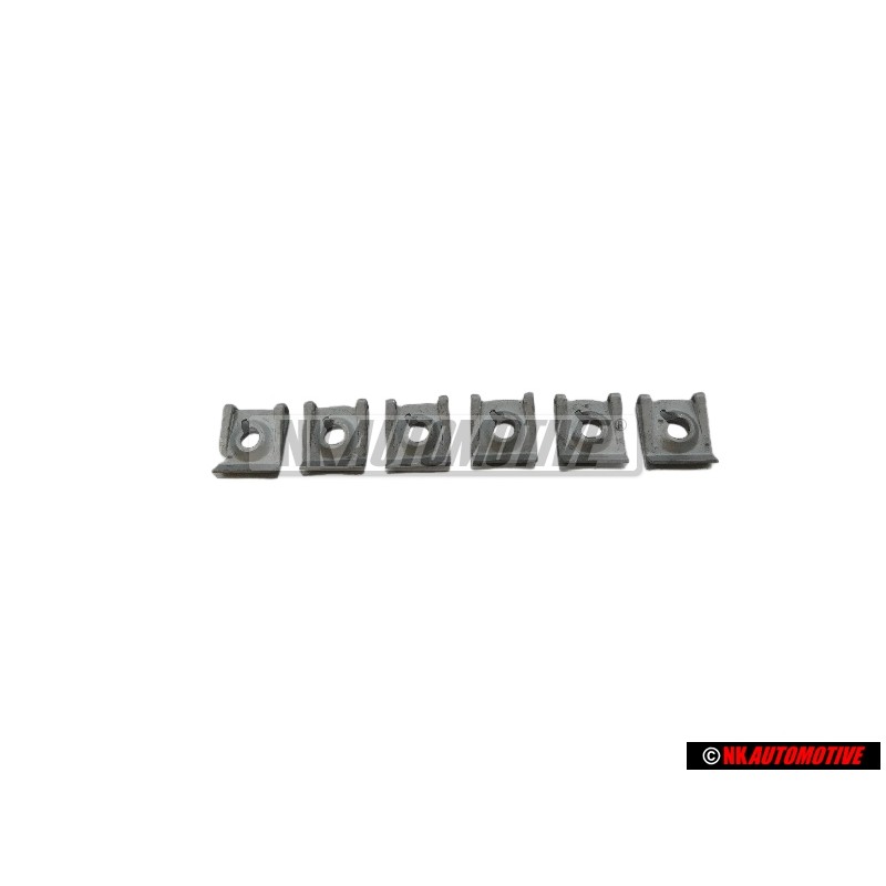 6x Original VW Speed Nut - N 90106601