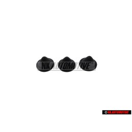 3x Original VW Stopper Plug Blanking Grommet Bung 8x1x8.5 - N 0200223