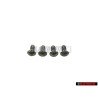 4x Original VW Bumper Carrier Flat Round Head Bolt M8x15 - 113707191C