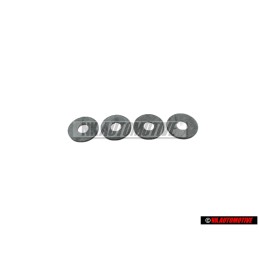 4x Original VW Washer - N 01167016