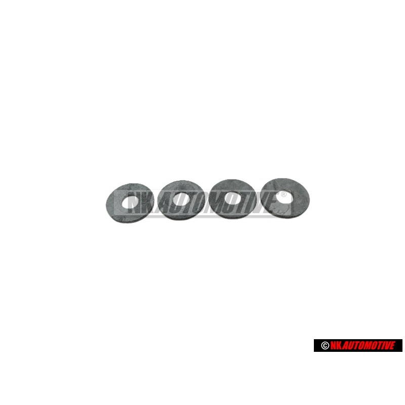 4x Original VW Washer - N 01167016