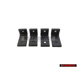 4x Original VW Door Hinge Securing Mounting Plate - 171809653C