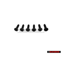 6x Original VW Oval head Panel Screw 4.2X16 - N 0139649