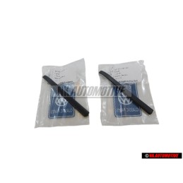 2x Original VW Door Handle Trim Black - 857837239 01C