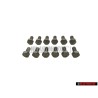 12x Original VW Hexagon Bolt M6x12 - N 01021226