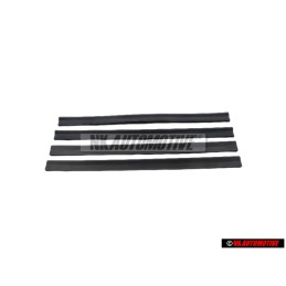 4x Original VW Lift Rail Channel Glass Seal - 831837565