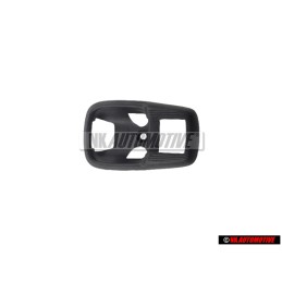 Original VW Rosette Satin Black - 111837239B 01C