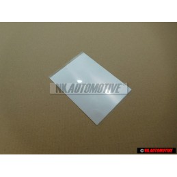 Original VW Zinc Foil, Self-Adhesive - D 381ZN1A2
