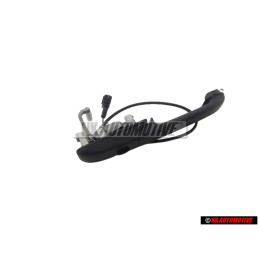 Original VW Ext Door Handle, Black Without Lock Cylinder - 3A0837208C