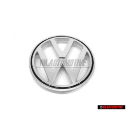 Original VW Front Bonnet Hood Badge Emblem Chrome - 113853601B