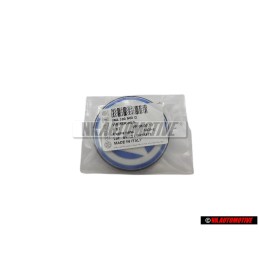 Original VW Engine Cover Badge Emblem Blue/White - 06A103940Q