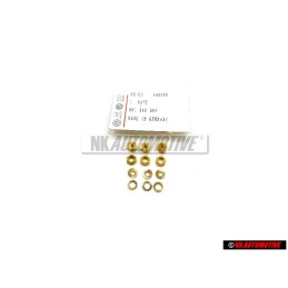 Original VW 1 Set Fixing Parts For Temperature And Fuel Gauge - 861998089