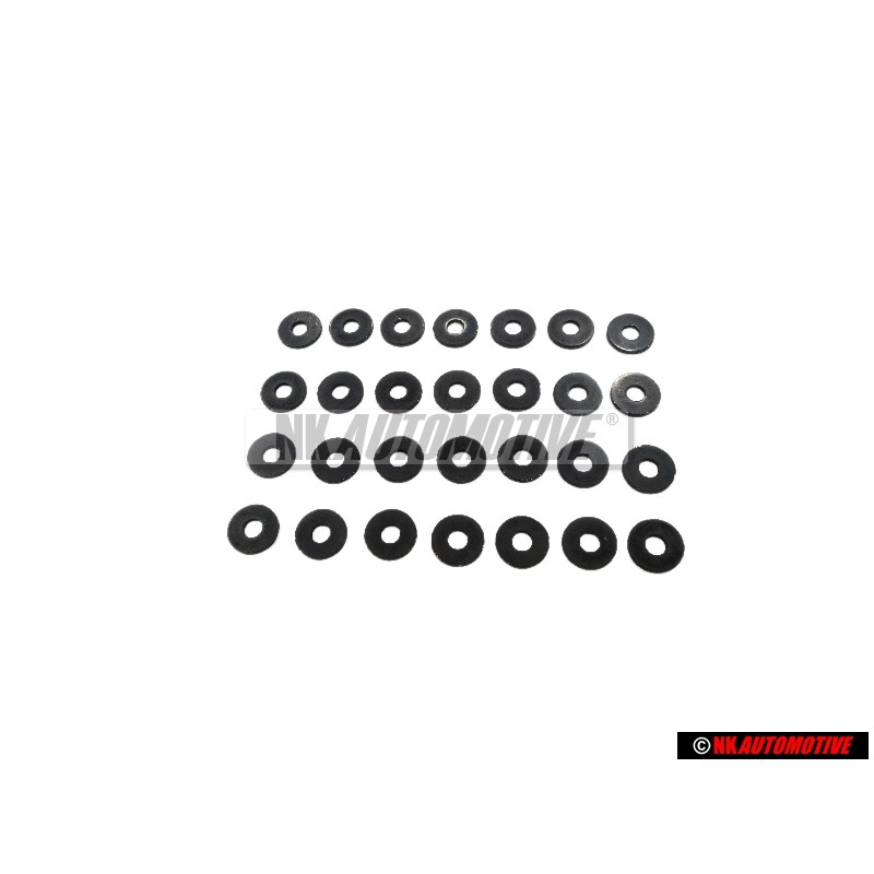 28x Original VW Washer - N 0116653
