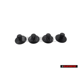 4x Original VW Floor Mats Clip Holder Bracket - 4A0864229 01C