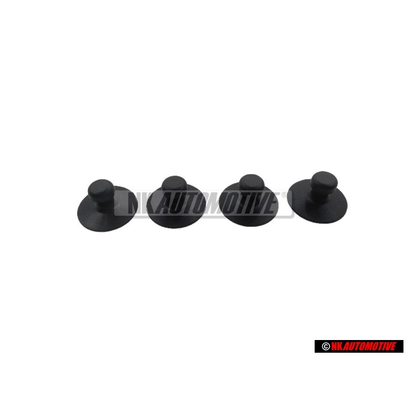 4x Original VW Floor Mats Clip Holder Bracket - 4A0864229 01C