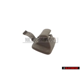 Original VW Retainer For Sun Visor Latte Macchiato(Brown)/Grey - 1K0857561B 28U