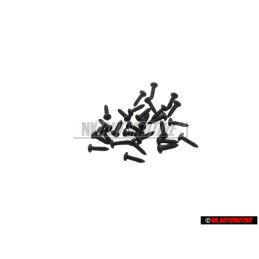 28x Original VW Oval head Panel Screw 4.2X16 - N 0139649