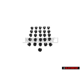 26x Original VW Expanding Nut - 533853139