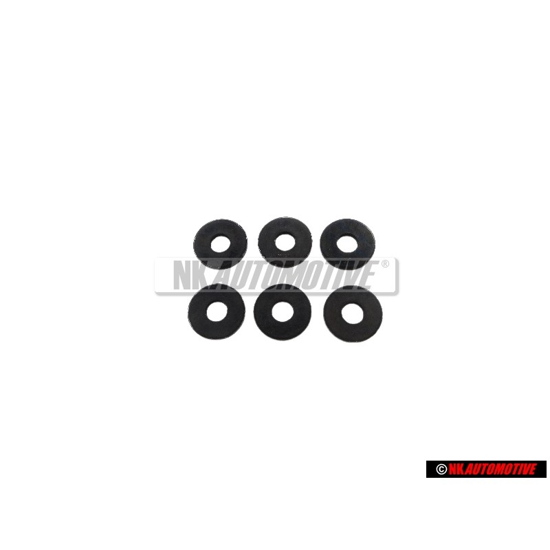 6x Original VW Washer - N 0116653