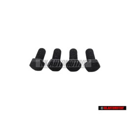 4x Original VW Safety Belt Hexagon Bolt 7 16x25 - 111857799