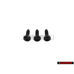 3x Original VW Oval Head Panel Screw - N 0139694
