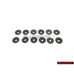 12x Original VW Door Card Panel Washer - 803867169