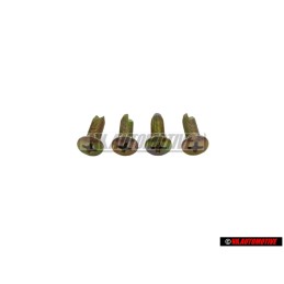 4x Original VW Countersunk Bolt - N 0330212