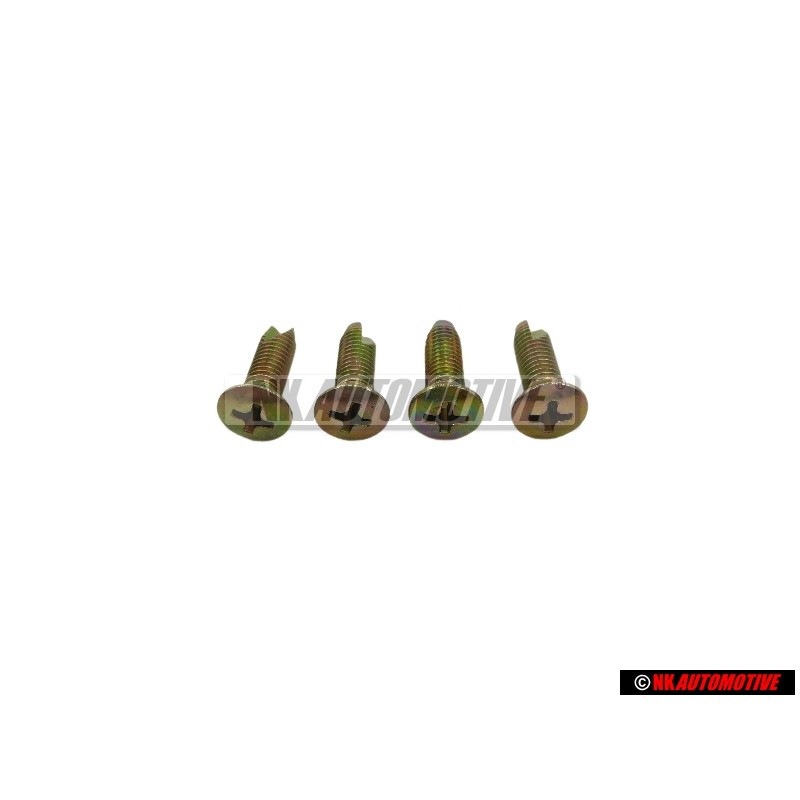 4x Original VW Countersunk Bolt - N 0330212