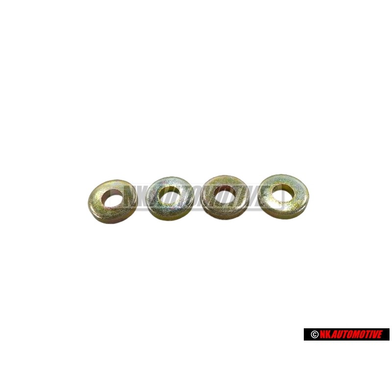 4x Original VW Washer 8.4x21x4 - N 0154013