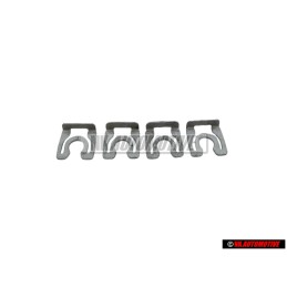 4x Original VW Accelerator Cable Adjuster Retaining Lock Clip - N 90095603