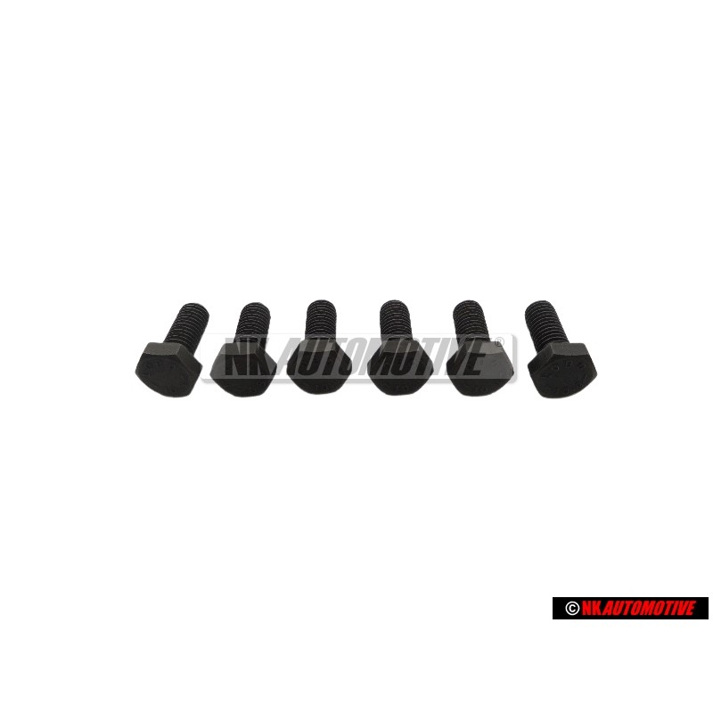 6x Original VW Hexagon Bolt - N 01025414